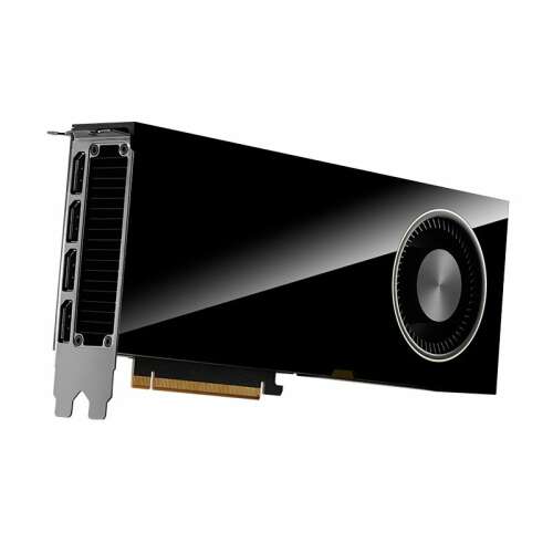 Karta graficzna NVIDIA Quadro RTX 6000 Ada 48GB, czarna, widok pod kątem
