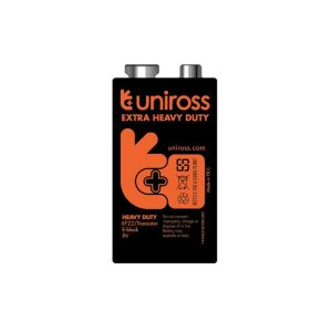 Uniross 9V Extra Heavy Duty Elem - Uniross