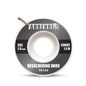 Fahrenheit 1,5 m hosszú 2,0 mm széles ónszívó szalag - SMA