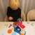 Child playing with Kruzzel Play Dough Mixer Set with Accessories
