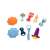 Kruzzel Play Dough Accessories, includes plates, utensils, and a syringe
