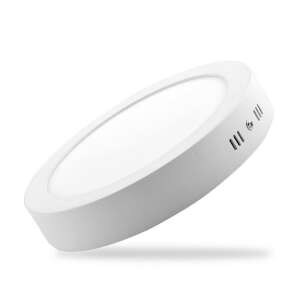 Kerek LED panel lámpa, 12W, meleg fehér, mennyezeti lámpa - LED panel