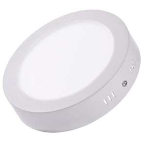 Kerek LED panel lámpa, 6W, meleg fehér, mennyezeti felszereléshez - LED panel