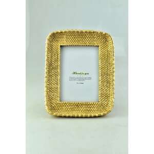 Régi arany képkeret, 9x13 cm - Képkeret