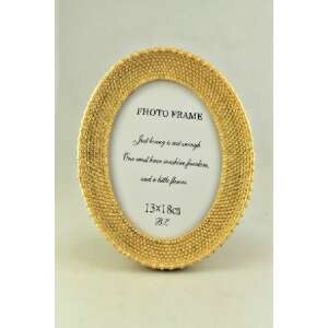 Antík arany óvál képkeret, 13x18cm - Képkeret