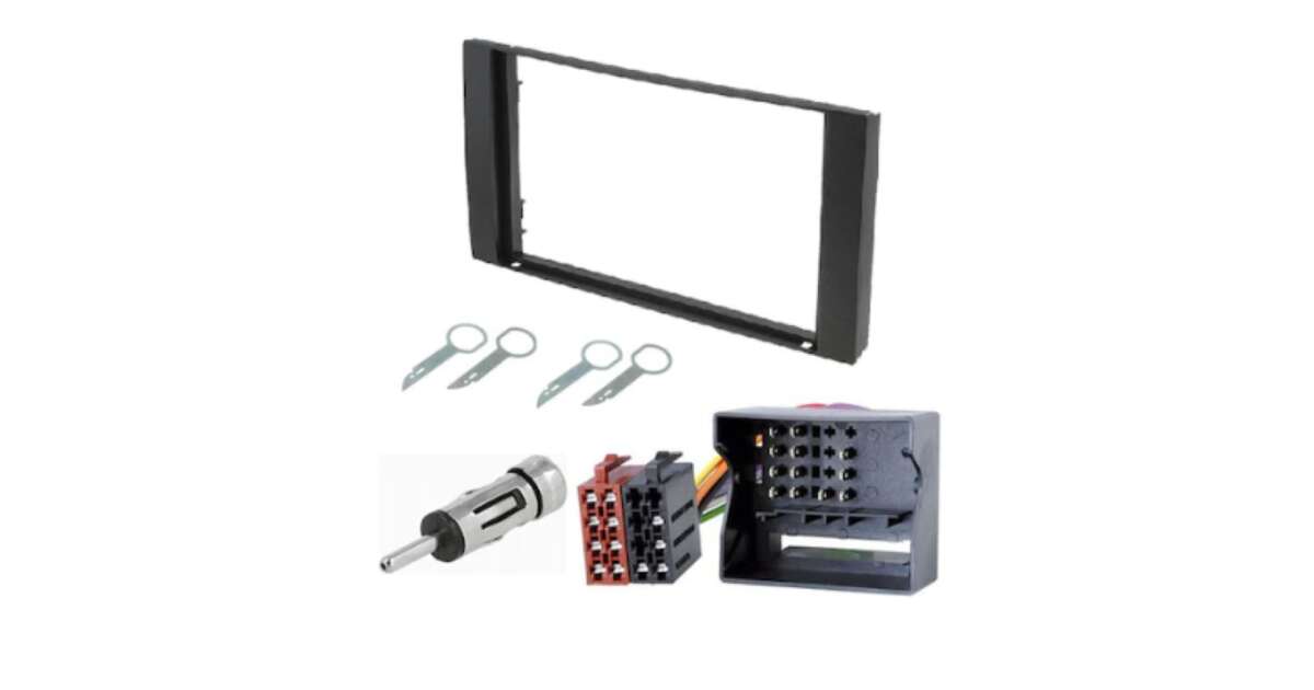 2-DIN RB mit Fach Fiesta / Fusion > 2005 schwarz | 281114-06