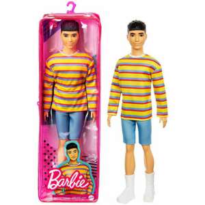 Barbie Fashionista barátok - Baba sárga csíkos felsőben 87193636 Babák - Fiú