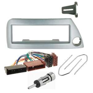 Ford KA 1997- autórádió beépítő szett, tartalmaz keretet, kábelköteget, antenna adaptert és kiszedő szerszámokat - Fejegység kiegészítő