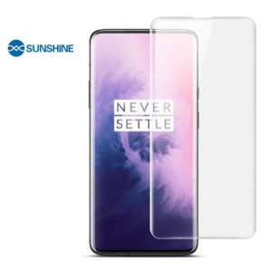 Sunshine Hydrogel TPU képernyővédő fólia OnePlus 7 Pro-hoz, Ultra Clear, ÖNREGENERÁLÓ, Teljes képernyő védelem - Sunshine