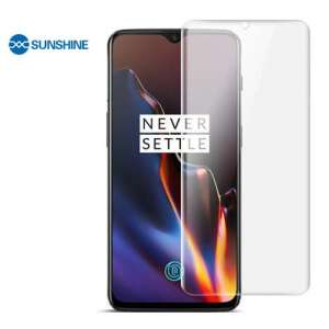 Sunshine Hydrogel TPU képernyővédő fólia OnePlus 6T-hez, Ultra Clear, ÖNREGENERÁLÓ!, Teljes képernyő védelem - Sunshine