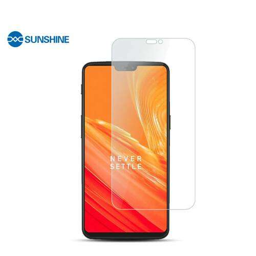 Sunshine Hydrogel TPU képernyővédő fólia OnePlus 6-hoz, Ultra Clear, ÖNREGENERÁLÓ!, Teljes képernyős lefedettség