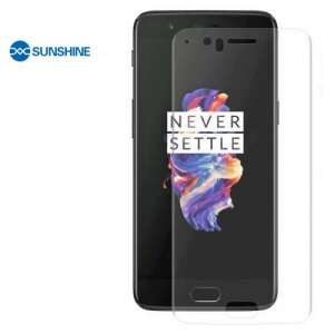 Sunshine Hydrogel TPU képernyővédő fólia OnePlus 5-höz, Ultra Clear, ÖNREGENERÁLÓ!, Teljes képernyő védelem - Sunshine