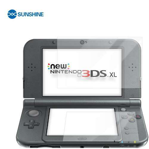 Sunshine Hydrogel TPU képernyővédő fólia a Nintendo New 3DS-hez, Ultra Clear, ÖNREGENERÁLÓ, 2 db-os csomag