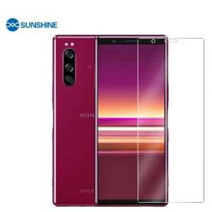 Sunshine Hydrogel TPU képernyővédő fólia a Sony Xperia 5-höz, Ultra Clear, ÖNREGENERÁLÓ!, Teljes képernyő védelem - Sunshine