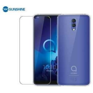 Sunshine Hydrogel TPU képernyővédő fólia az Alcatel 1X (2019) (OT-5008) - Ultra Clear, ÖNREGENERÁLÓ!, Teljes képernyő védelem - Sunshine