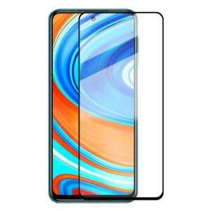 ENKAY Hat Prince edzett üveg kijelzővédő a Xiaomi Redmi Note 9 és Redmi 10X 4G telefonokhoz, teljes lefedettség, teljes ragasztás, 0,26mm, 9H keménység, fekete - Enkay
