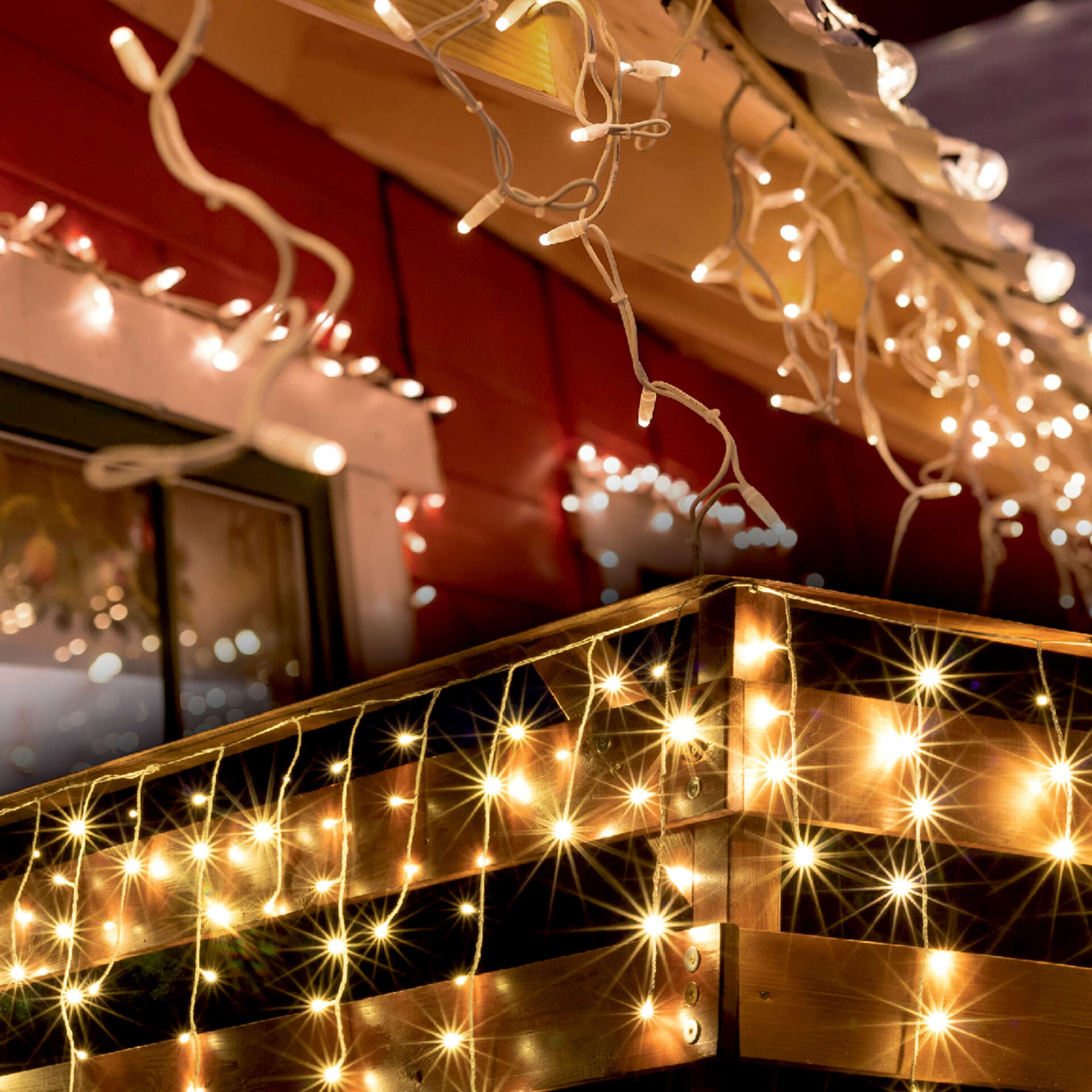 Home kkf 908/ww kkf 908 LED jégcsap fényfüggöny kültérre és beltérre KKF908/WW Melegfehér 20m hosszú 8 programos magas fényű 900db LED időzítővel