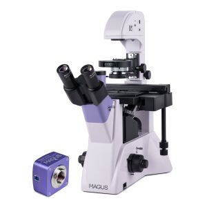 MAGUS Bio V350 fordított mikroszkóp MAGUS CDF30 kamera beállítással. - MAGUS