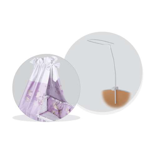 Lorelli Baldachin Tartó - Fehér - 4x17x167cm