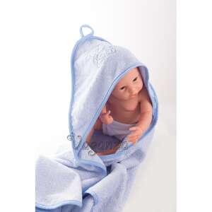 Vaganza Fürdőlepedő hímzett 80×80 - Kék/Kék/Maci 87230453 - Baba Fürdetés & Ápolás