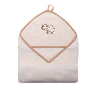 Vaganza Drapp/Bari kapucnis babatörölköző bárány hímzéssel - Baba Fürdetés & Ápolás