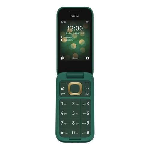 Nokia Mobiltelefon 2660 4G FLIP DS, GRÜN DOMINO