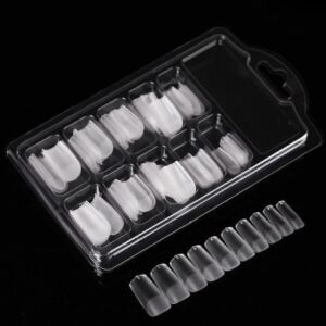 Transparent Nail Tip Set Cube 135192125 - Nail design