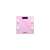 Pink Bewello smart scale with digital display