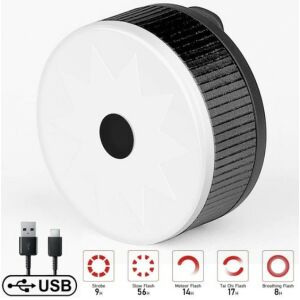 X-TIGER USB Rechargeable Bike Tail Light, multiple flash modes, high visibility - Bicycle Light