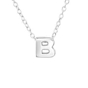 B betű ezüst nyaklánc - 24297EKW 87245655 