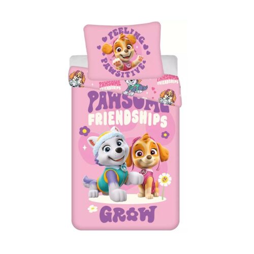 Mancs Őrjárat Pawsitive ágyneműhuzat szett, 140x200cm, Skye és Everest mintával