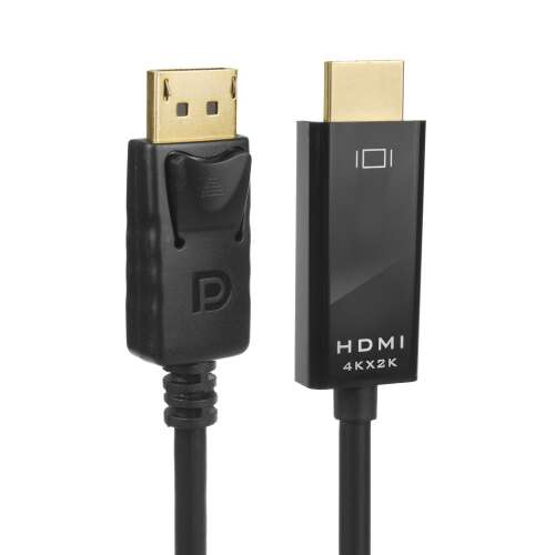 Káblový Display Port (DP) – HDMI Maclean, 4K/30Hz, 1,8 m, MCTV-714