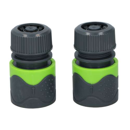 Kinzo kerti tömlőcsatlakozók, 1/2 hüvelykes, 2 db-os csomag, vízzáróval