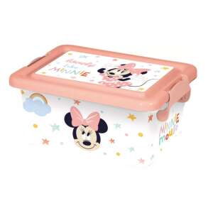 Disney Minnie műanyag tároló doboz 3,7 L 87251618 "Minnie"  Játéktárolók
