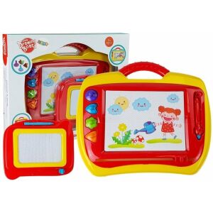 2 db-os mágneses asztal, kék és sárga bélyegekkel 5871