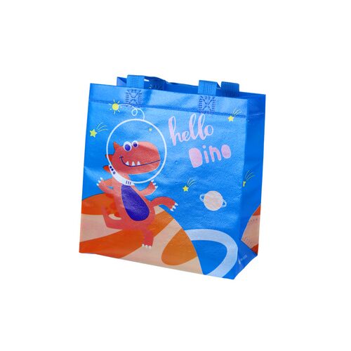 Dinoszaurusz ajándéktáska kék 23cm x 21,5cm x 11cm 16734 146086704