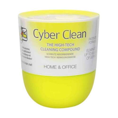 Cyber Clean Alkoholos és Antibakteriális Fertőtlenítő Tisztítómassza, 160g-os, Citrus Illatú, Sárga