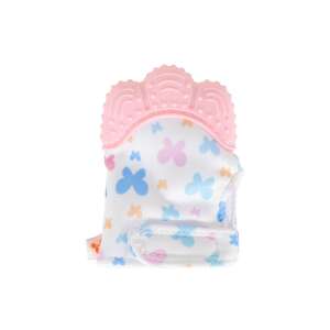 Cangaroo Olive Babarágókesztyű - Szilikon Rágóka - 3m+