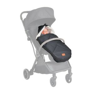 Cangaroo Luxe Babakocsi Téli Bundazsák - Fekete - 43x80cm