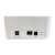 LC Power LC-DOCK-U3-VI HDD Dockingstation, weiß, Rückansicht, zeigt Anschlüsse und Verbindungen