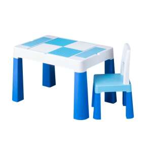 Gyerek asztal + szék szett kék, Tega, Multifun 87256532 Bababútorok