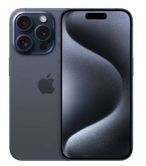 Apple iphone 15 pro 5g 128gb 8gb ram dual sim mobiltelefon, blue...