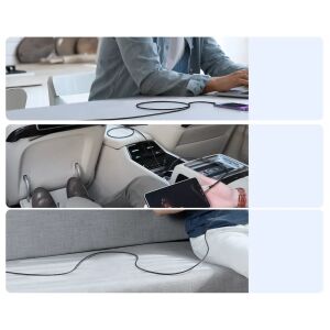 Joyroom Pioneer Series SA31-AL3 USB-A / Lightning 3A cable 1.2 m - black 133607701 - Computers and Accessory