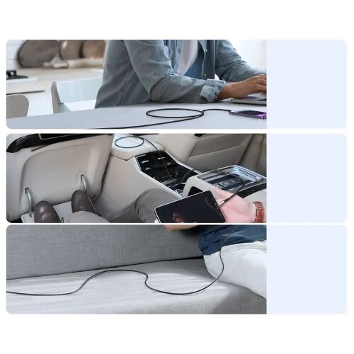 Kabel Joyroom Pioneer SA31-AL3, 3A, USB na Lightning, 3A, 1,2m, czarny 133607701