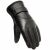 HQWear Herren-Handyhandschuhe aus Leder, Schwarz 87258640
