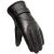 HQWear Herren-Handyhandschuhe aus Leder, Schwarz 87258640