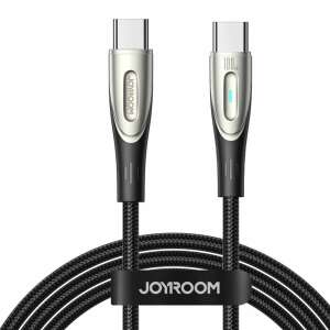 Kabel Joyroom Star-Light Series SA27-CC5 USB-C do USB-C, szybkie ładowanie 100W, 1,2m, czarny - Kabel USB