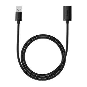 Predlžovací kábel USB 2.0 Baseus AirJoy Series, čierny, 1,5 m - Baseus USB káble