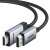Ugreen DP119 DisplayPort to HDMI cable, 2 meters, 4K resolution, black braided cable
