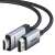 Ugreen DP119 DisplayPort to HDMI cable, 2 meters, 4K resolution, black braided cable